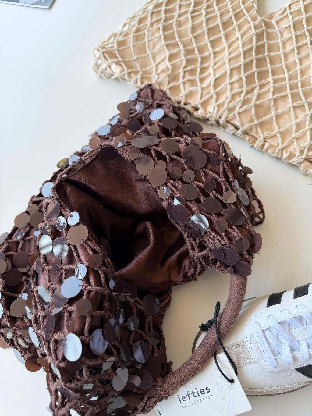 Bolsa shoulder Lentejuela