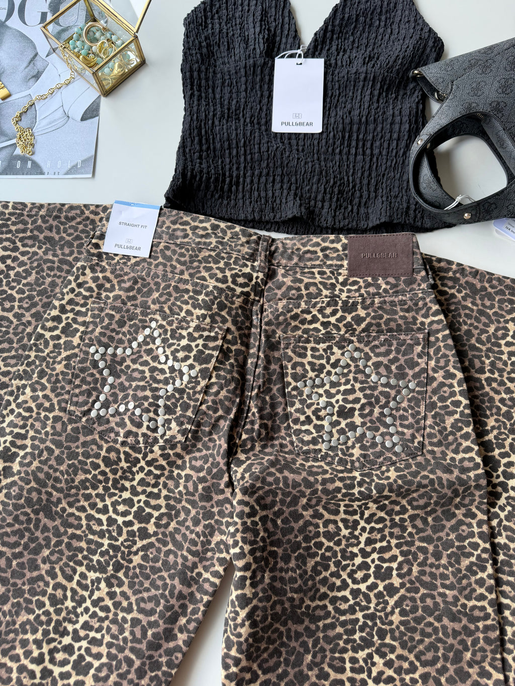 Jeans de leopardo