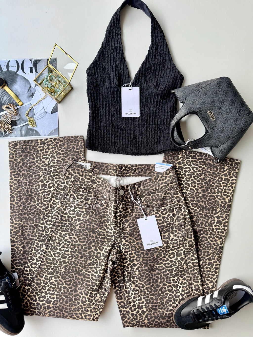 Jeans de leopardo