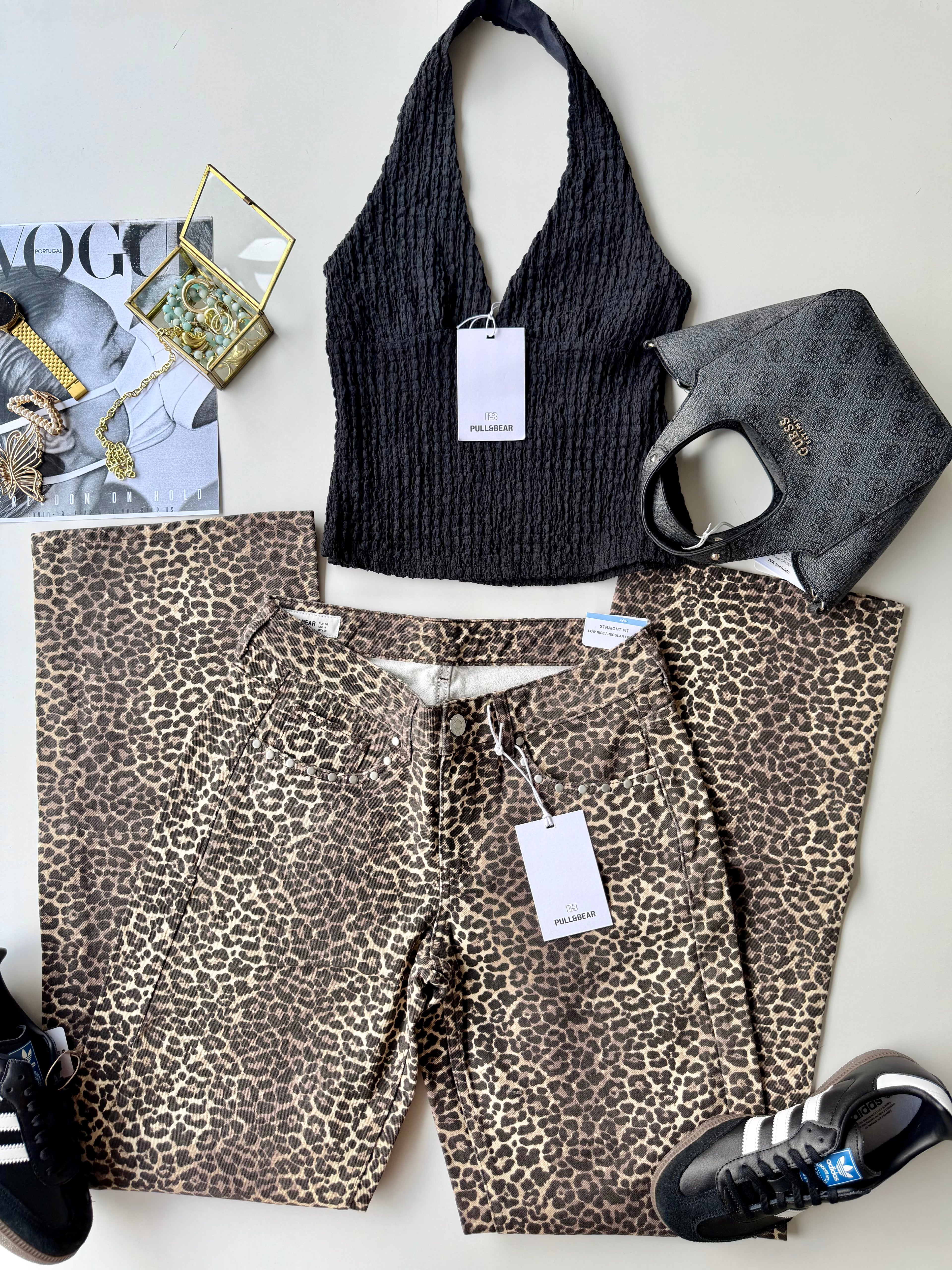 Jeans de leopardo