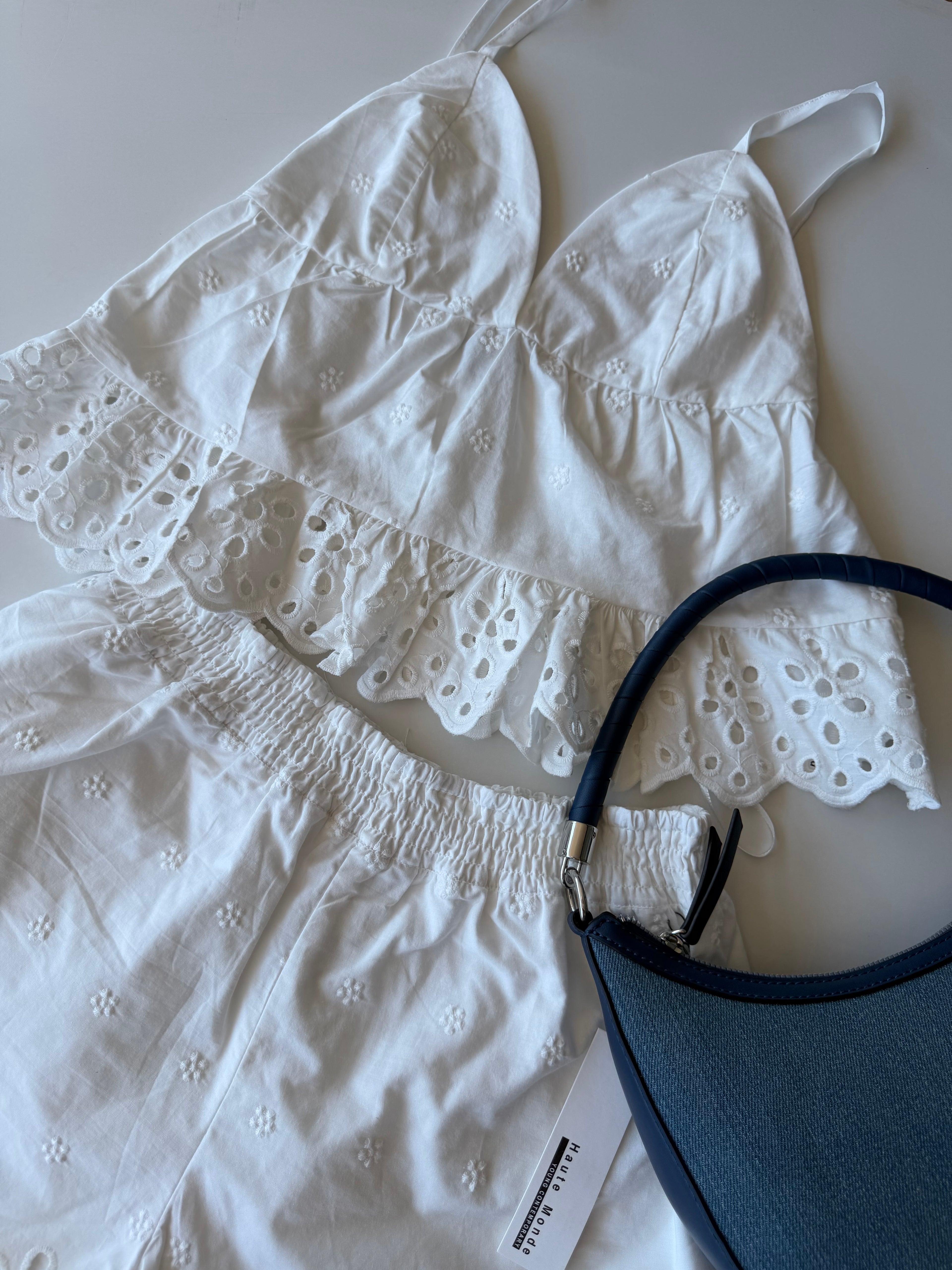 Set bordado Flor