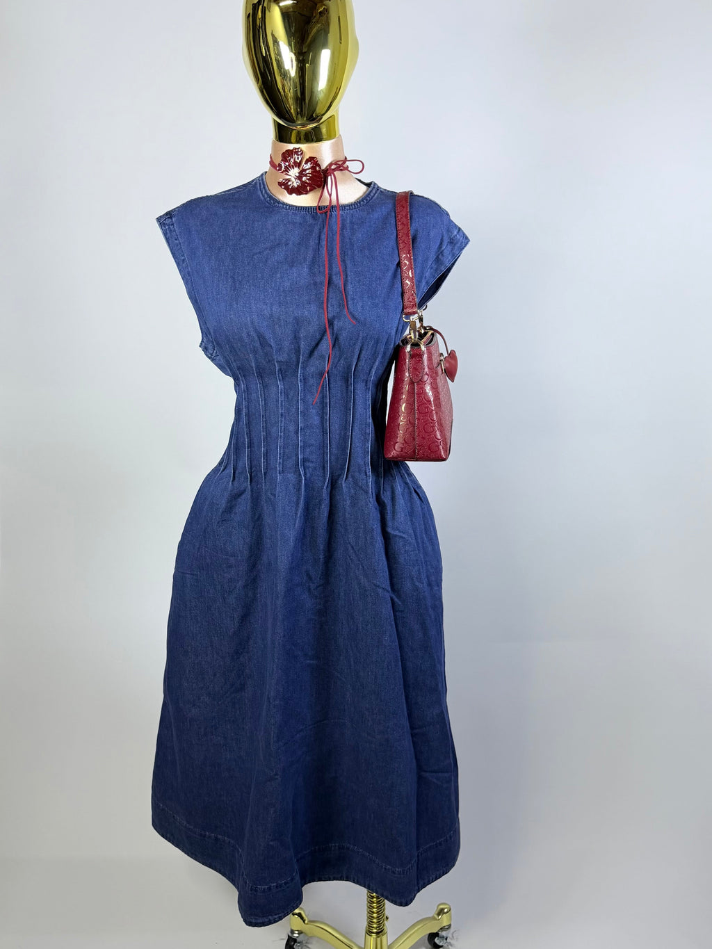 Vestido denim Mariana