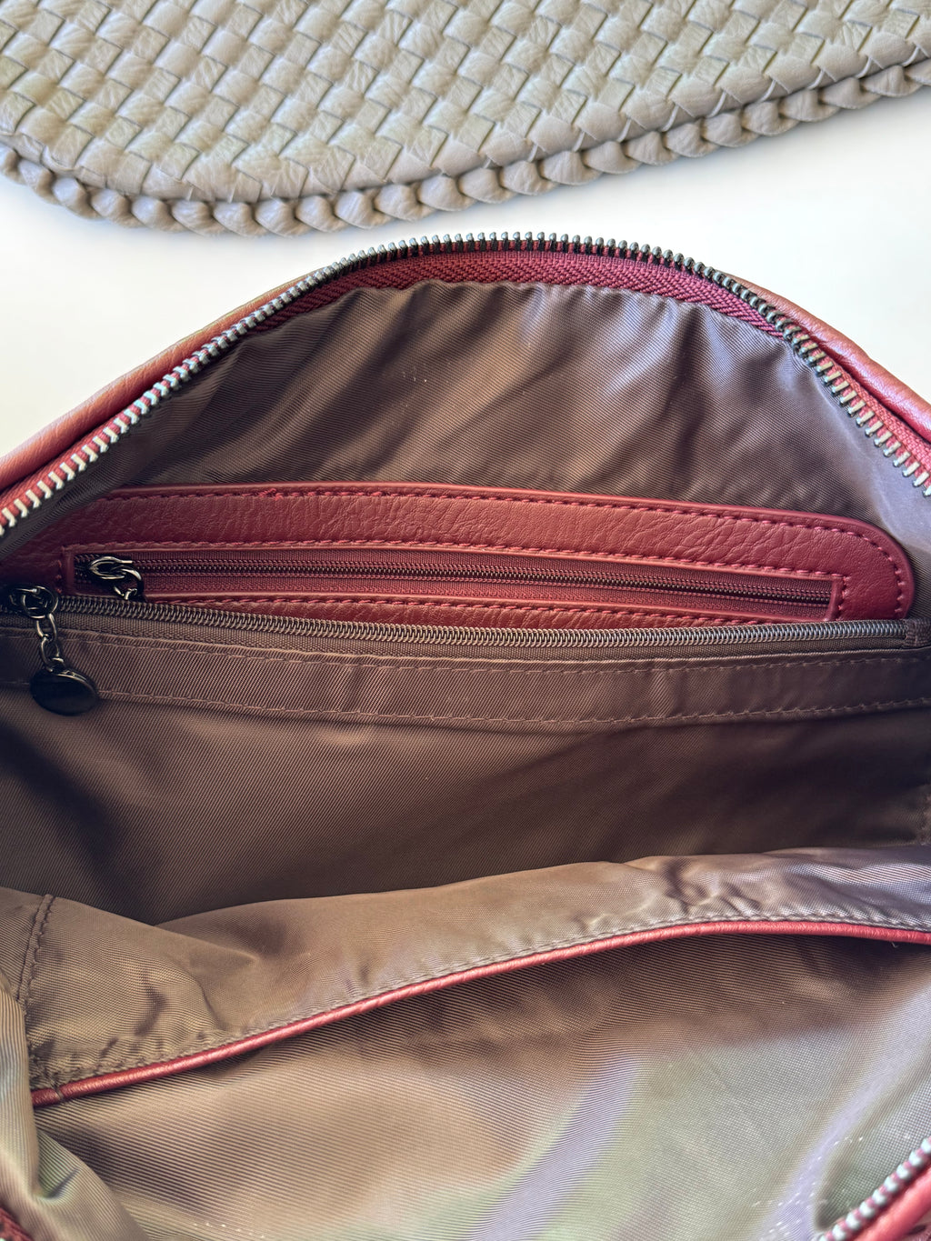 Bolsa dupe bottega beneta