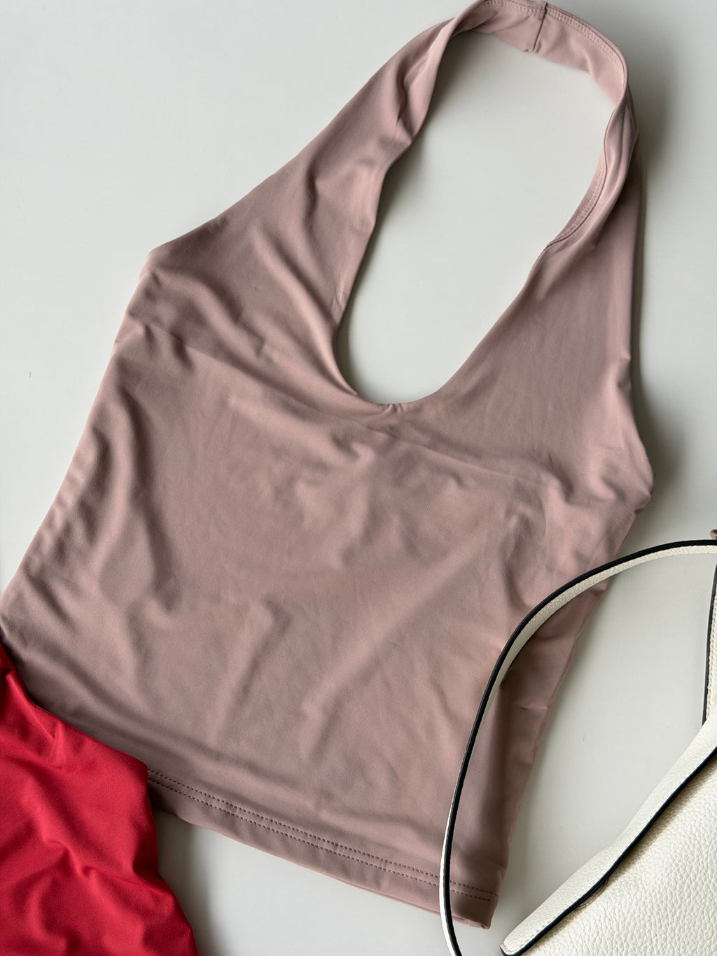 Top halter de licra
