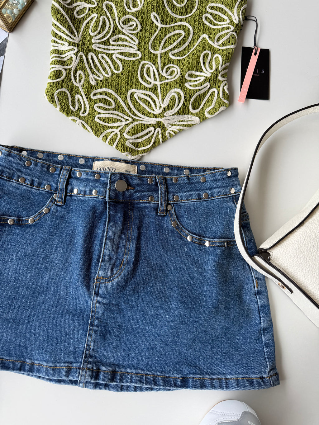 Falda denim Ici