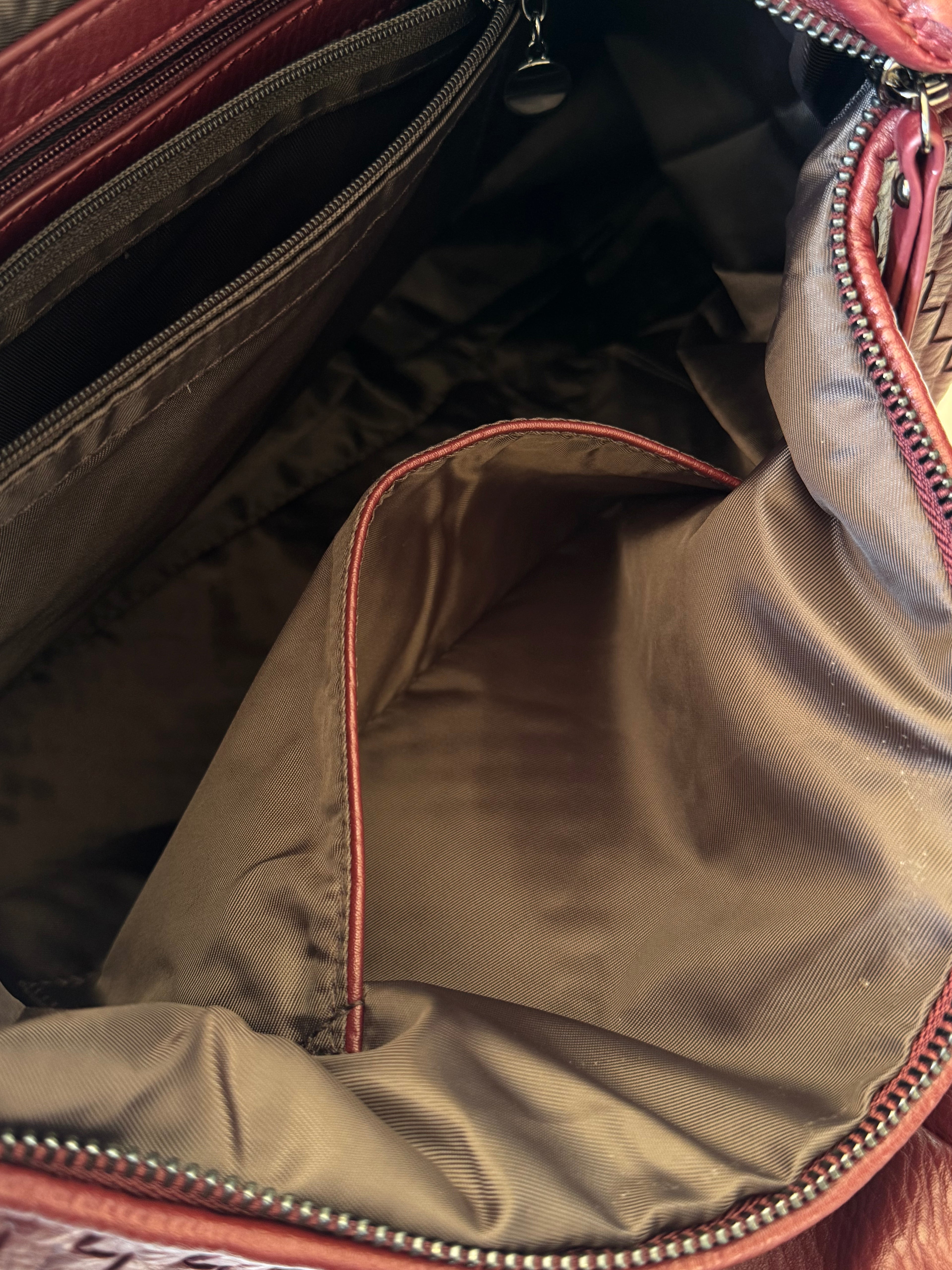 Bolsa dupe bottega beneta