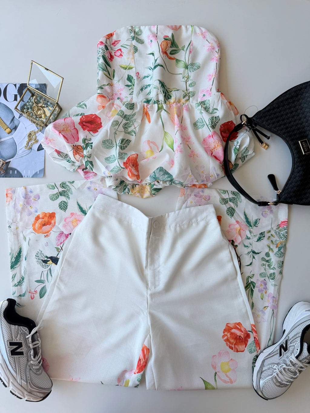 Set blanco Jardin