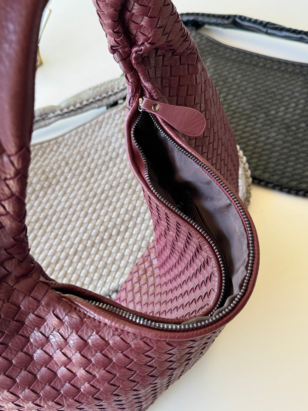 Bolsa dupe bottega beneta