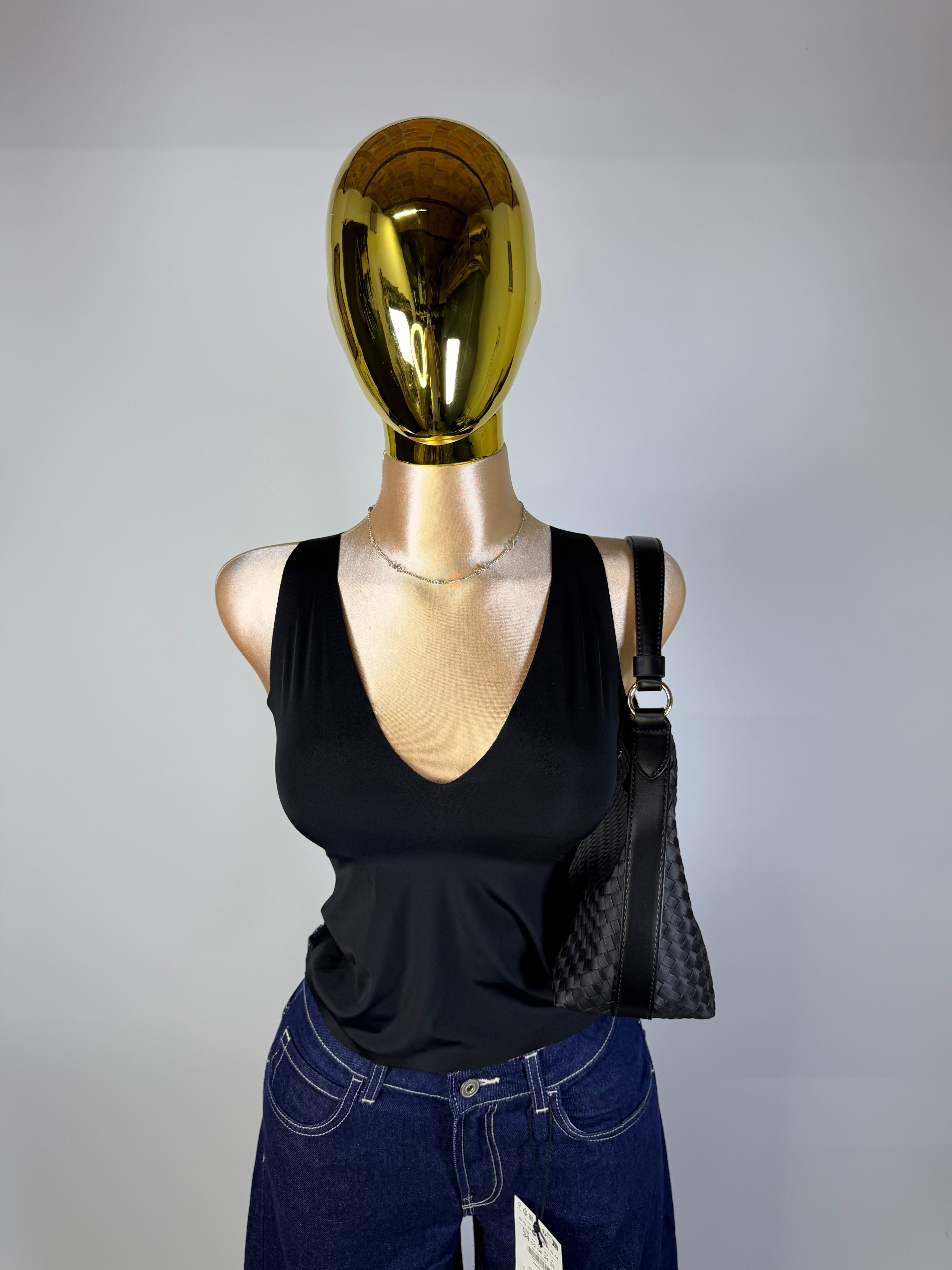 Top basic licra Corazón