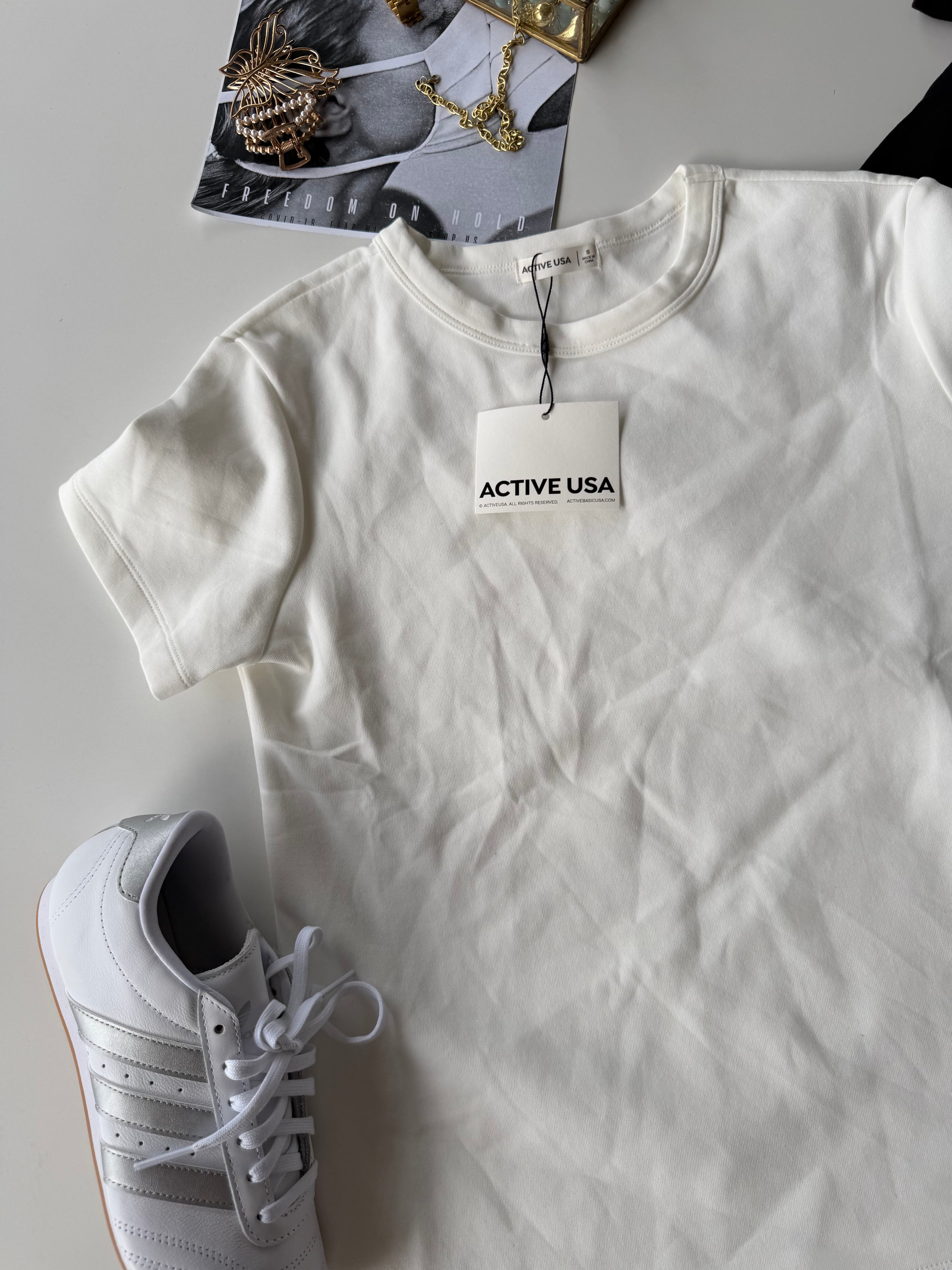 camisa basica algodon