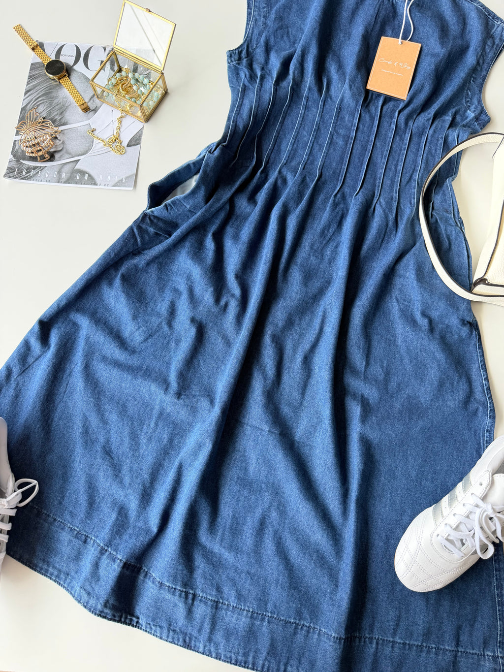 Vestido denim Mariana