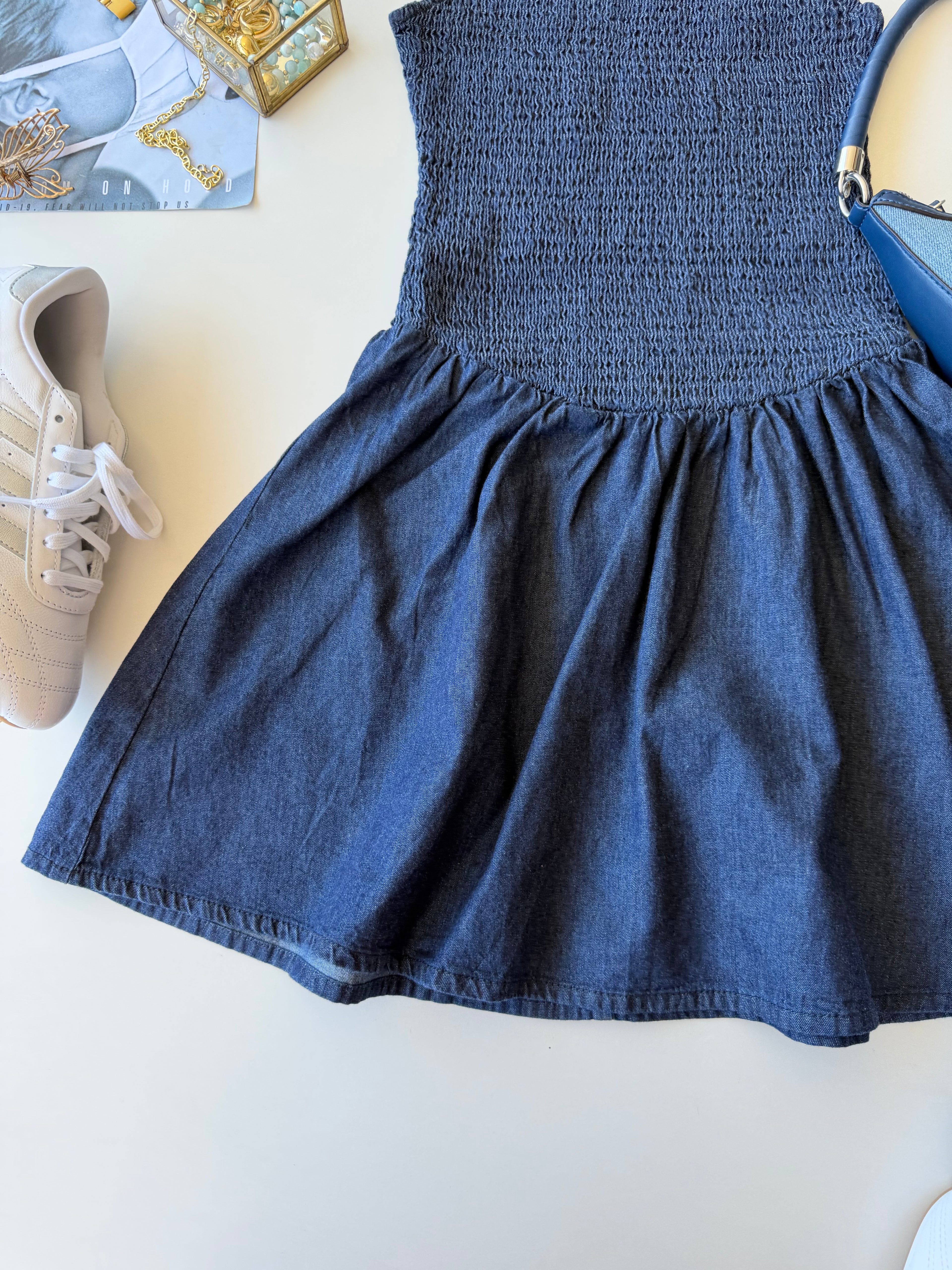 Vestido denim Icibel