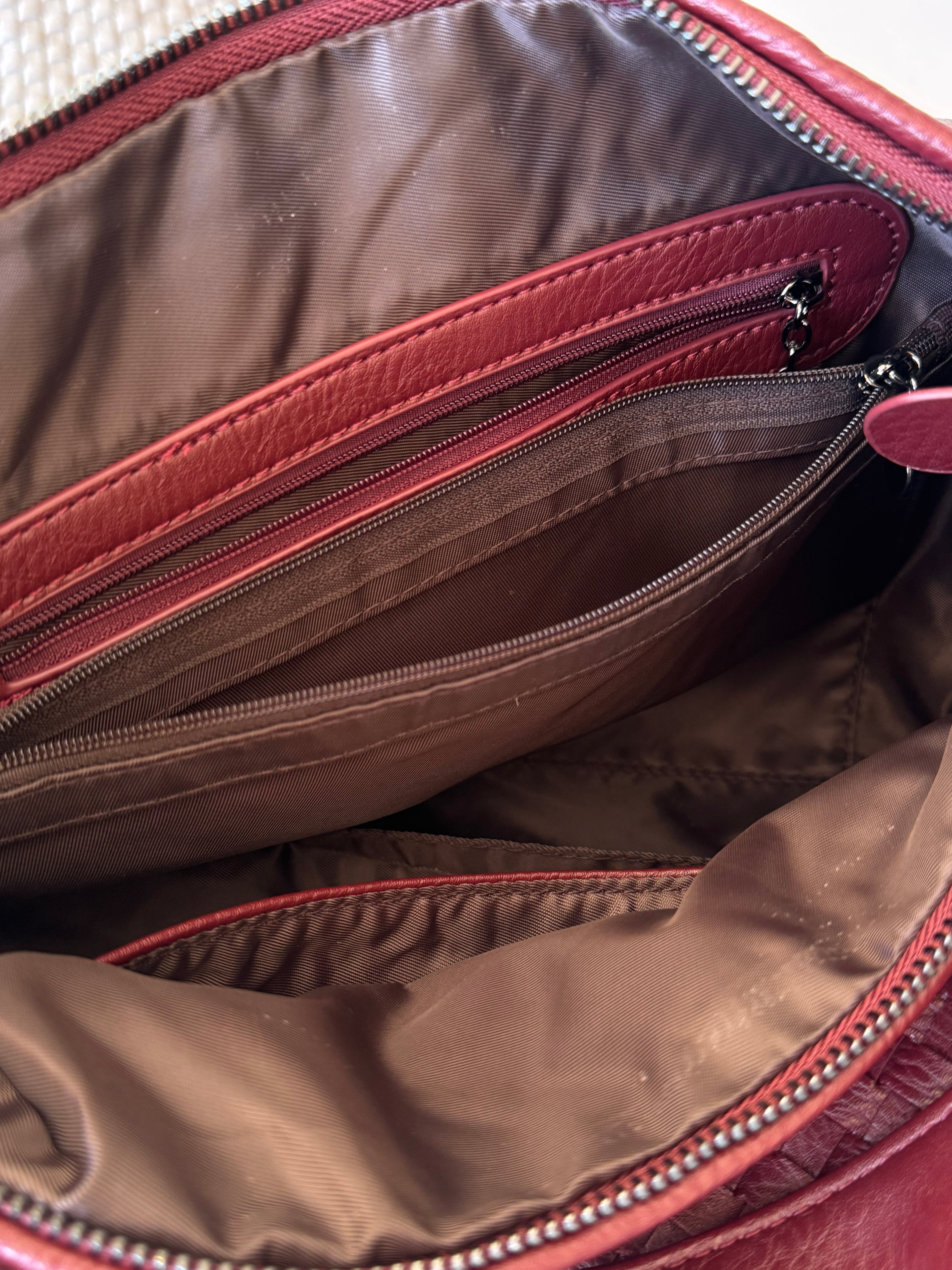 Bolsa dupe bottega beneta