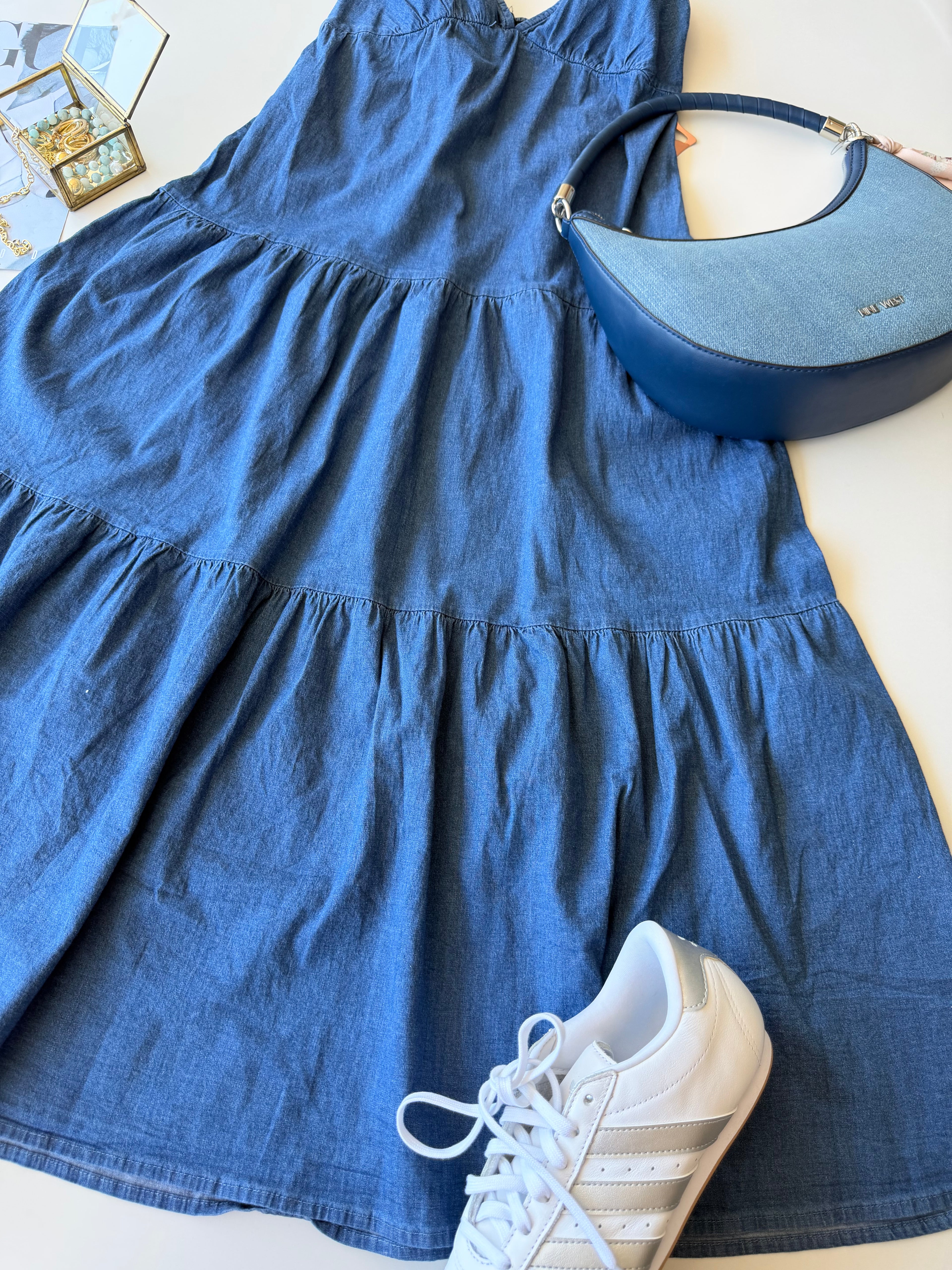 Vestido denim Cabos