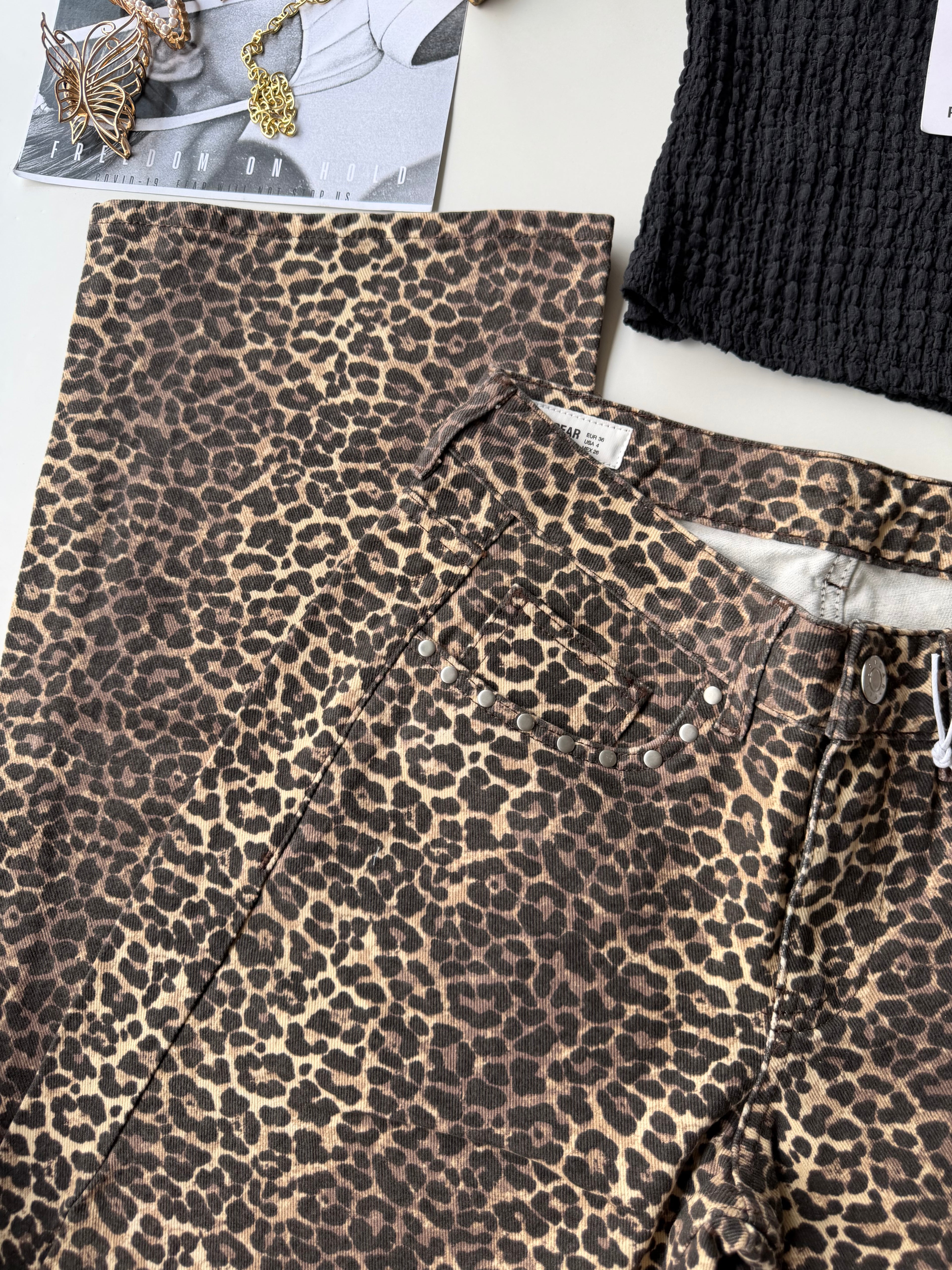 Jeans de leopardo