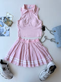 Set deportivo rosa pastel