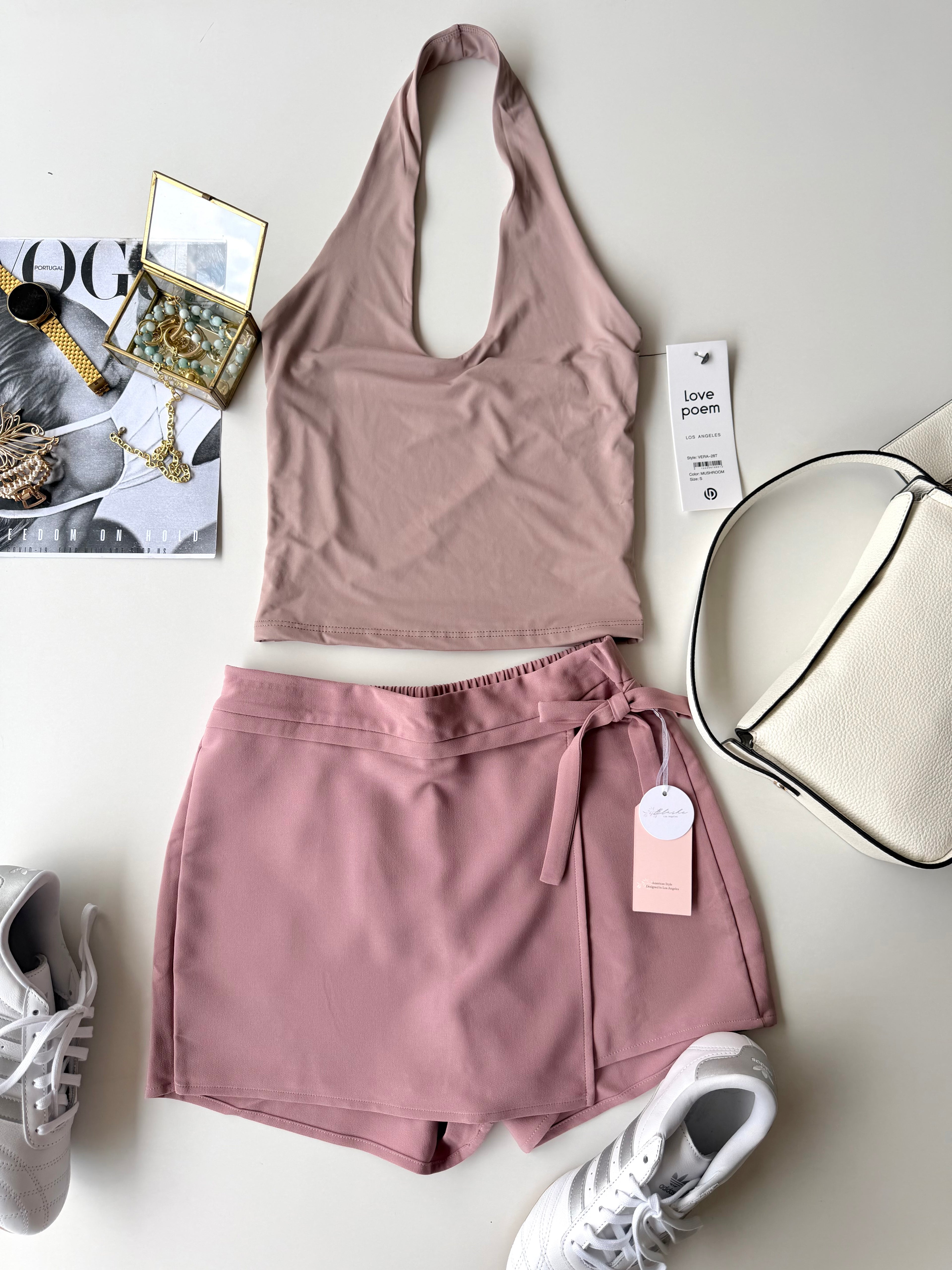 skort rosa palo