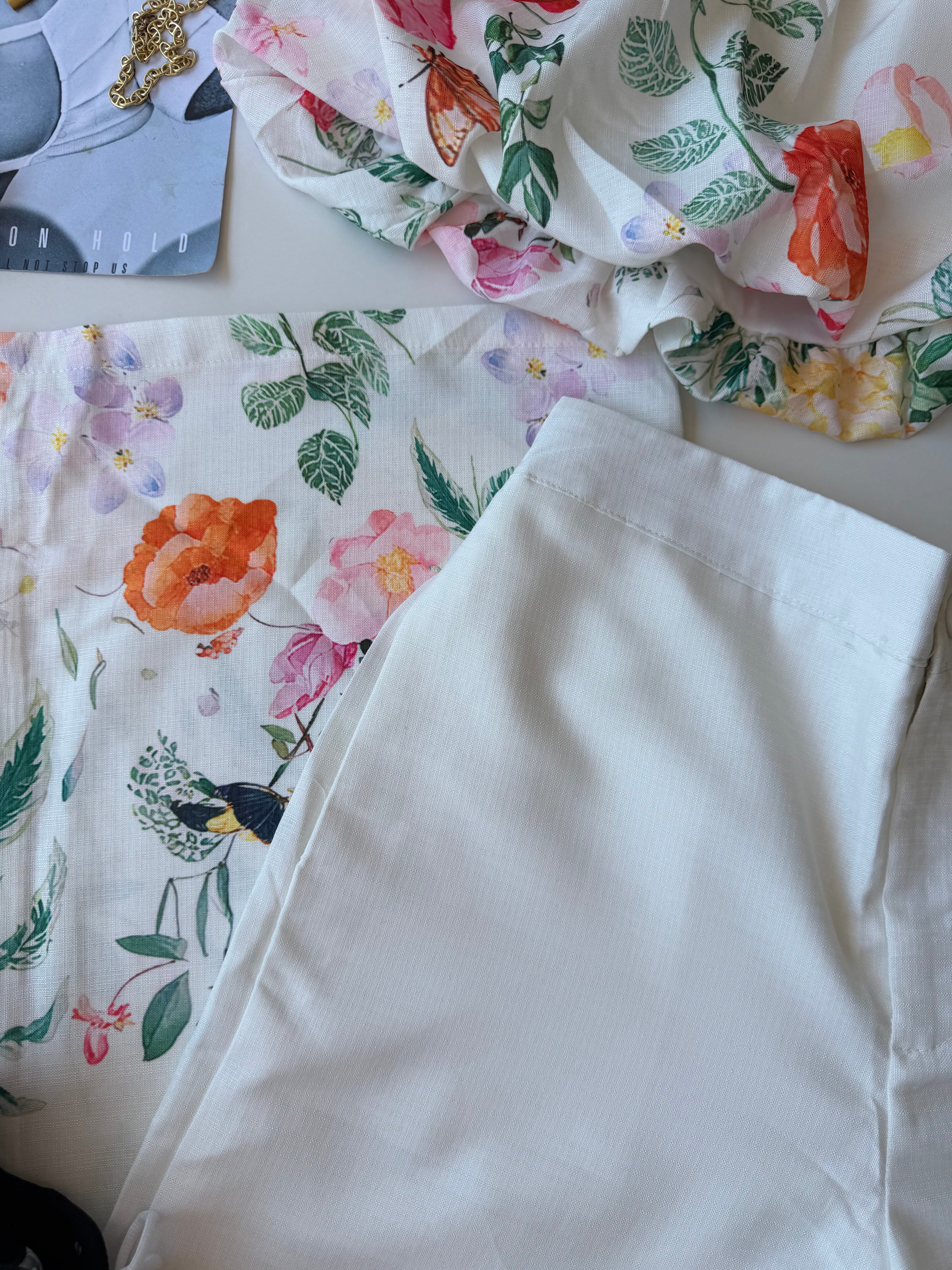 Set blanco Jardin