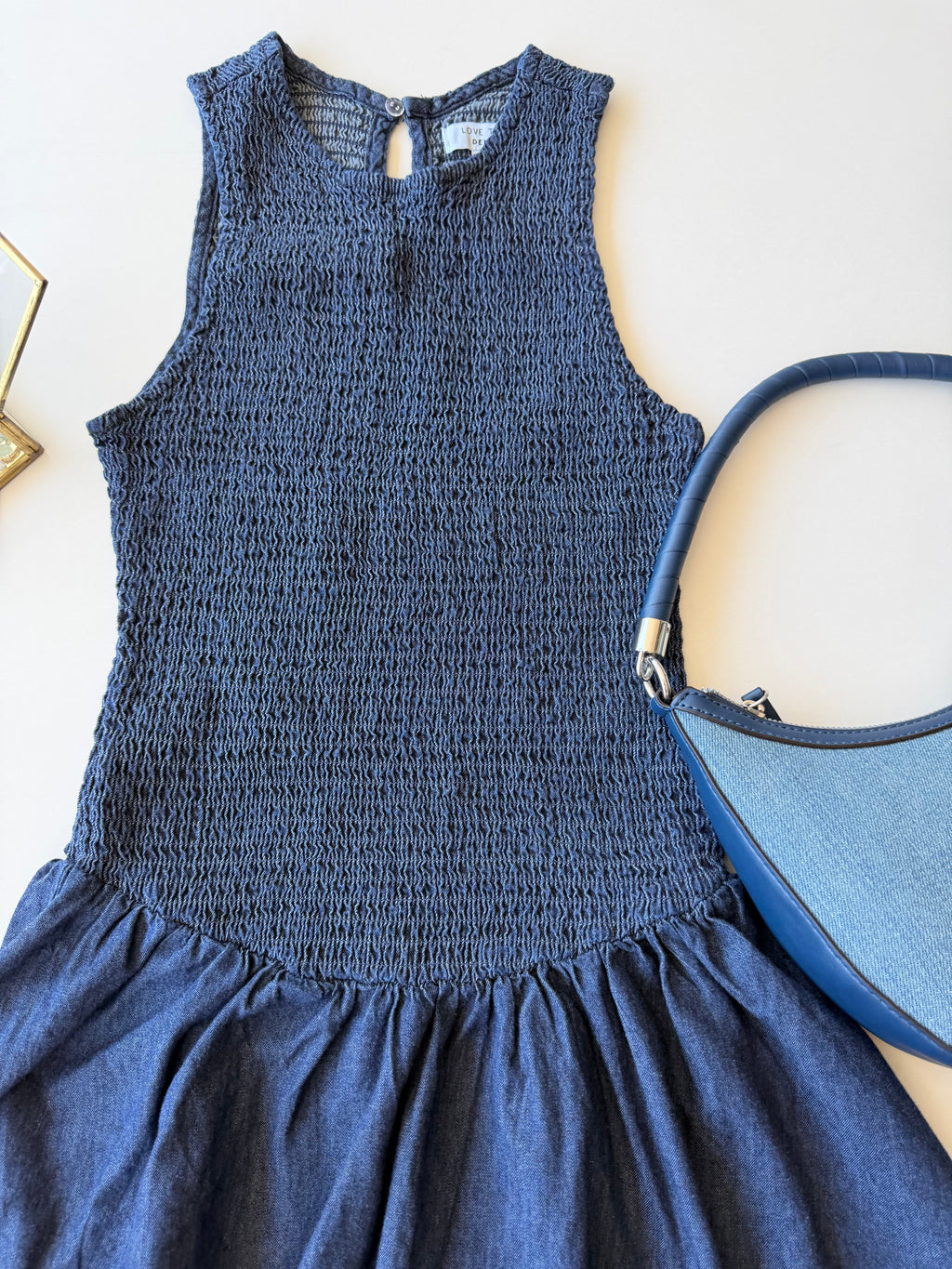 Vestido denim Icibel