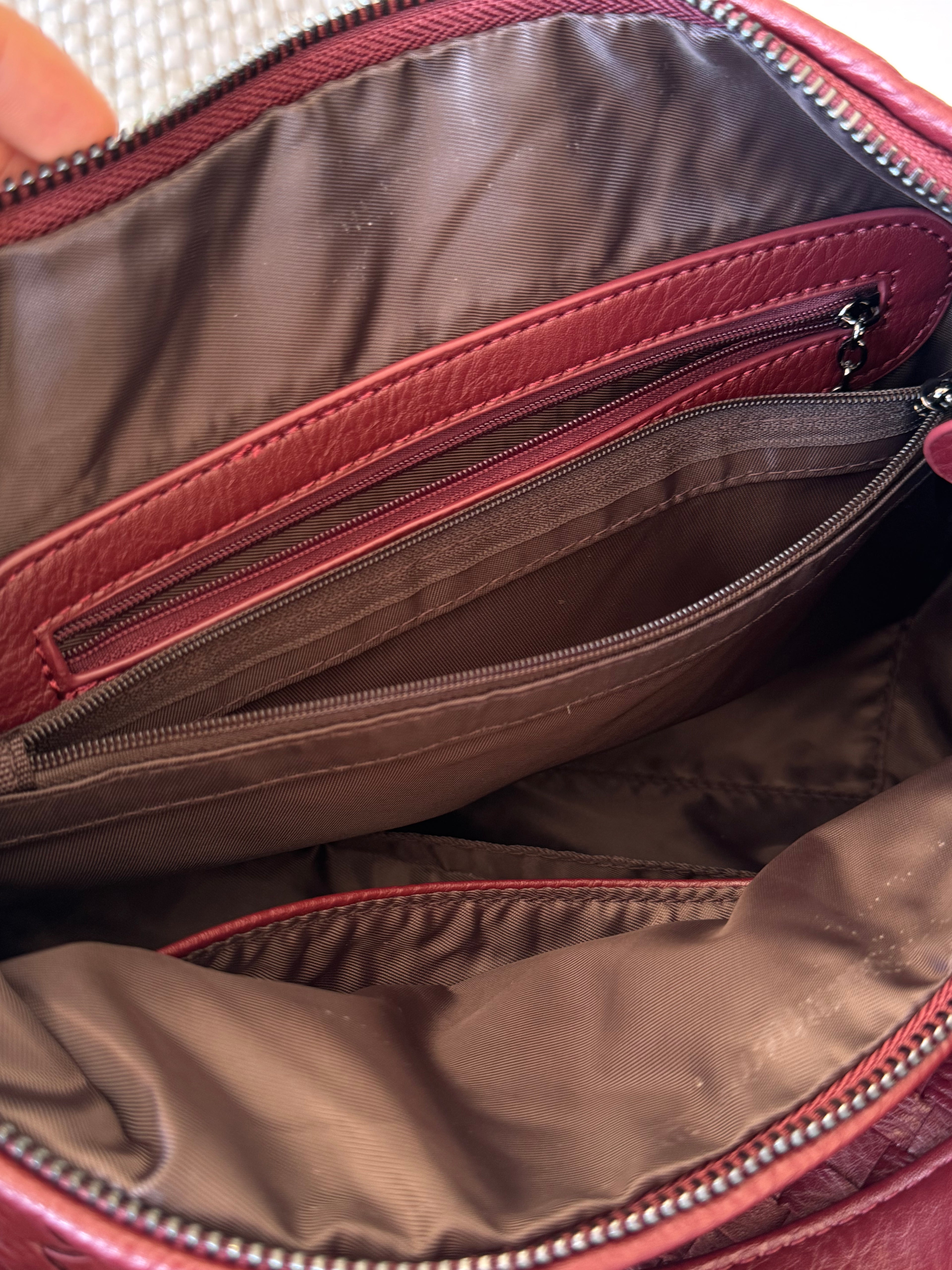 Bolsa dupe bottega beneta
