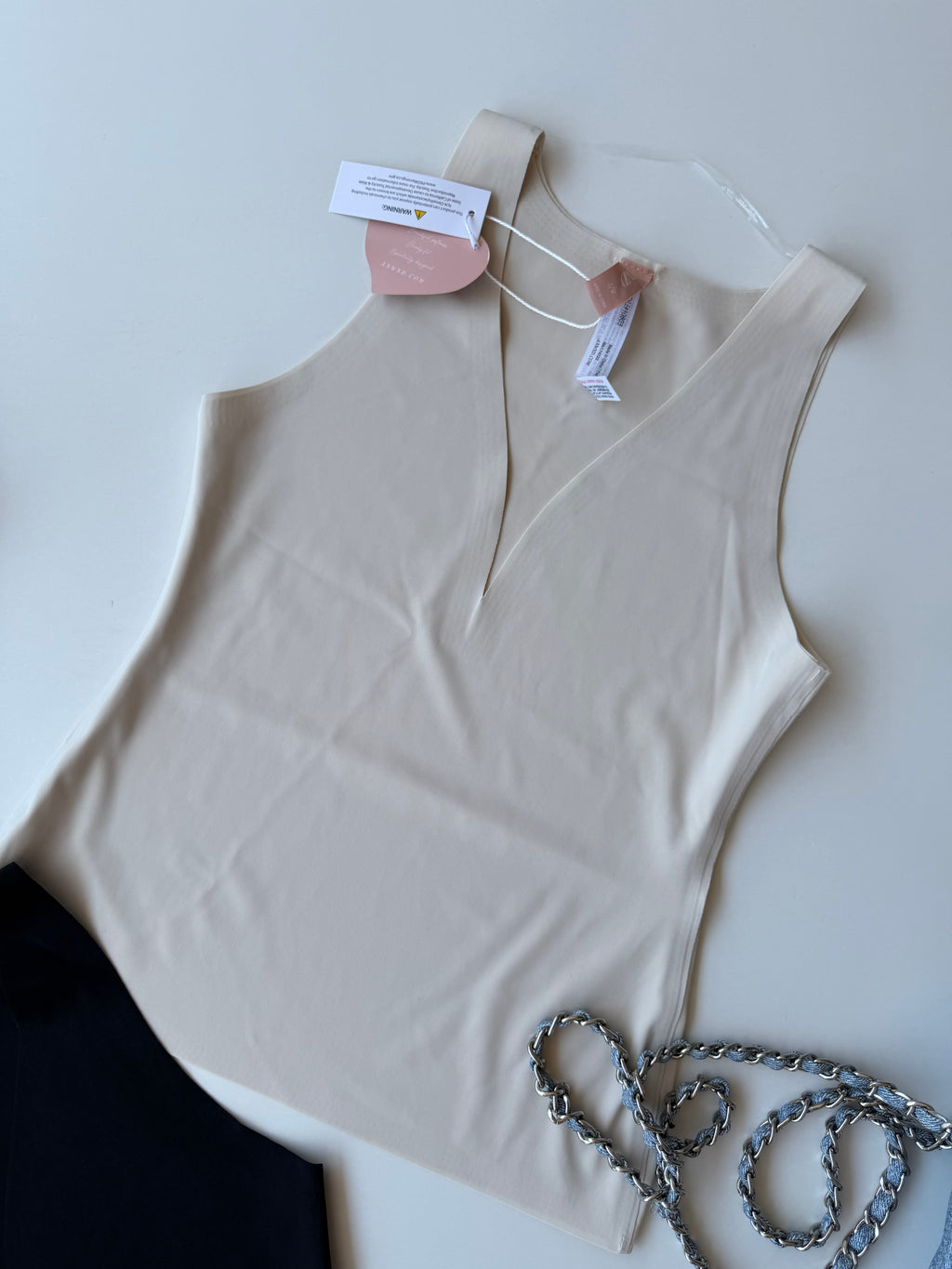 Top basic licra Corazón