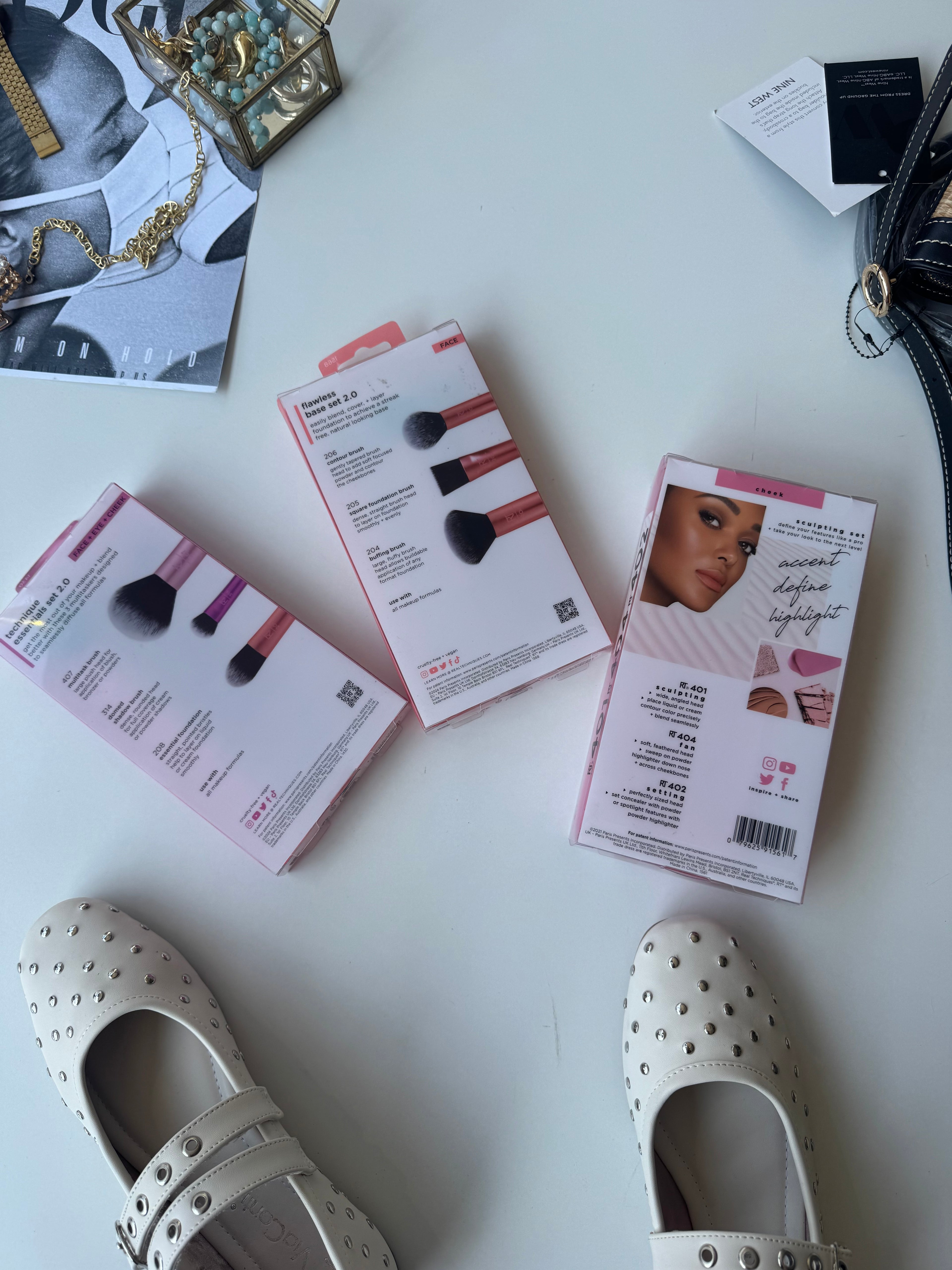 brochas de maquillaje Real Techniques