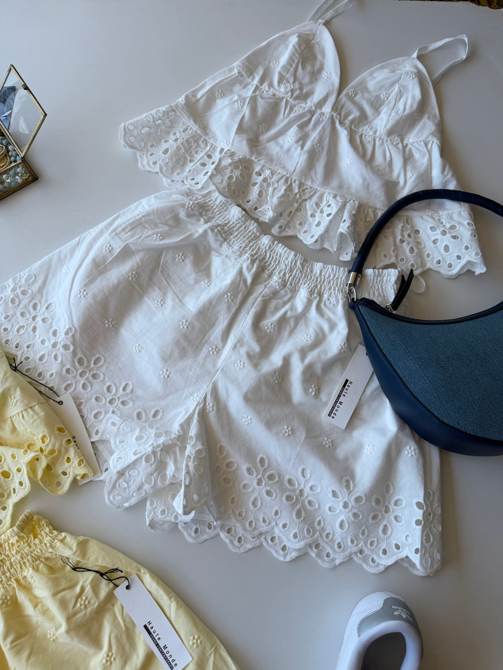 Set bordado Flor