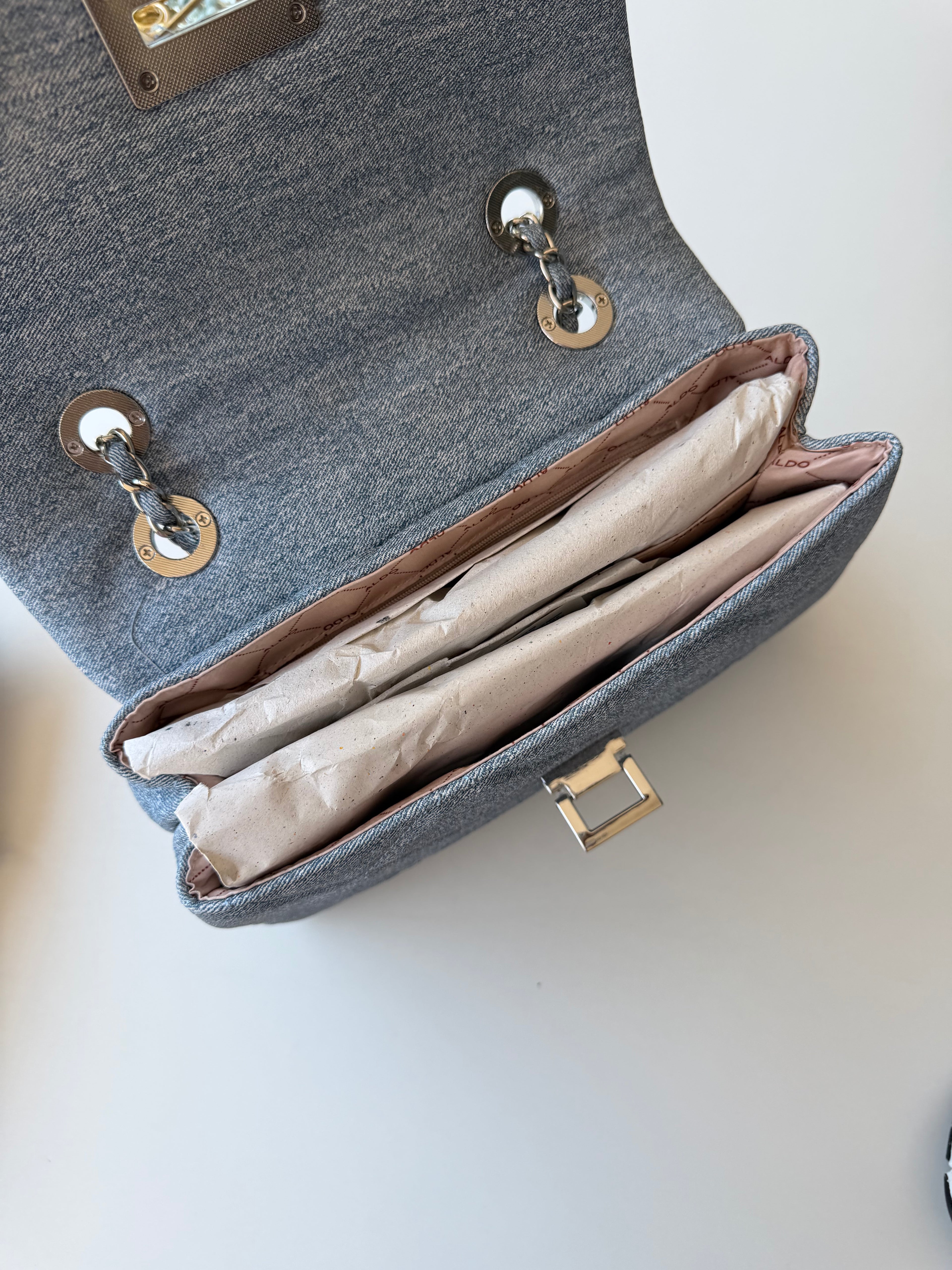 Bolsa denim Aldo