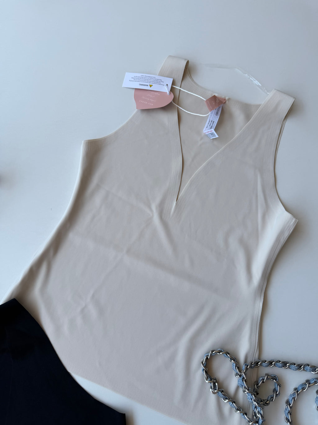 Top basic licra Corazón
