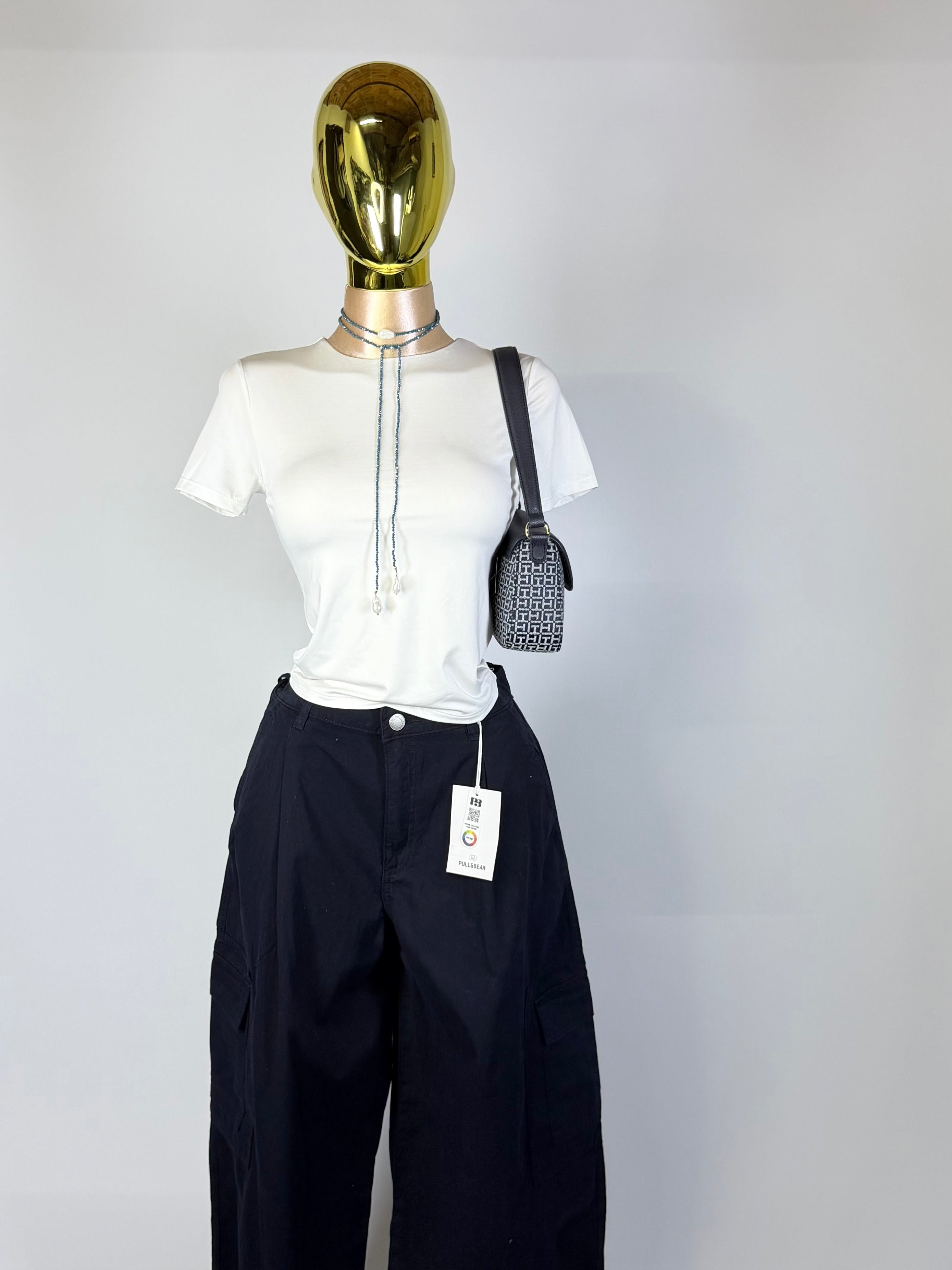 Crop top basico doble tela de licra