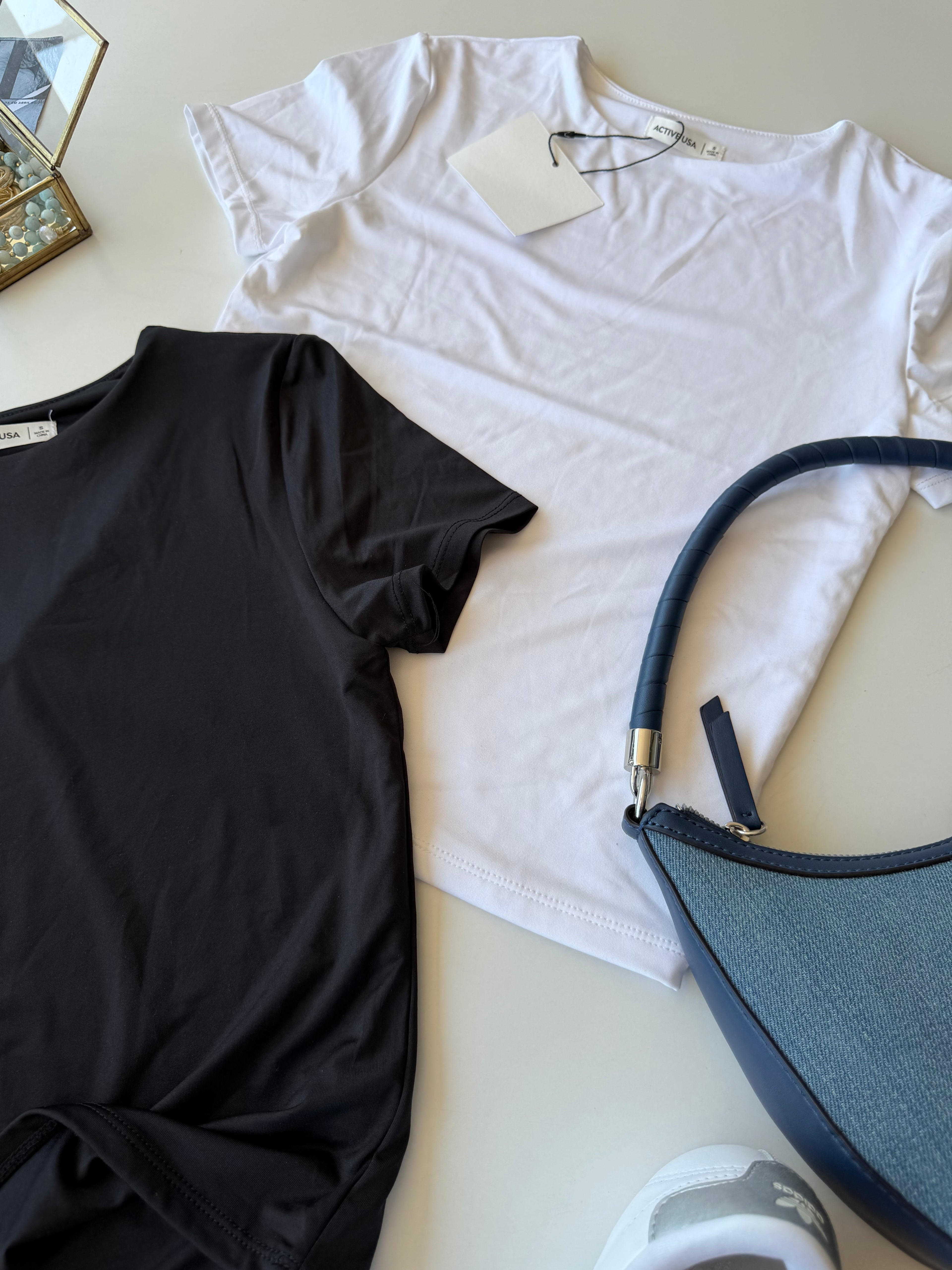 Crop top basico doble tela de licra