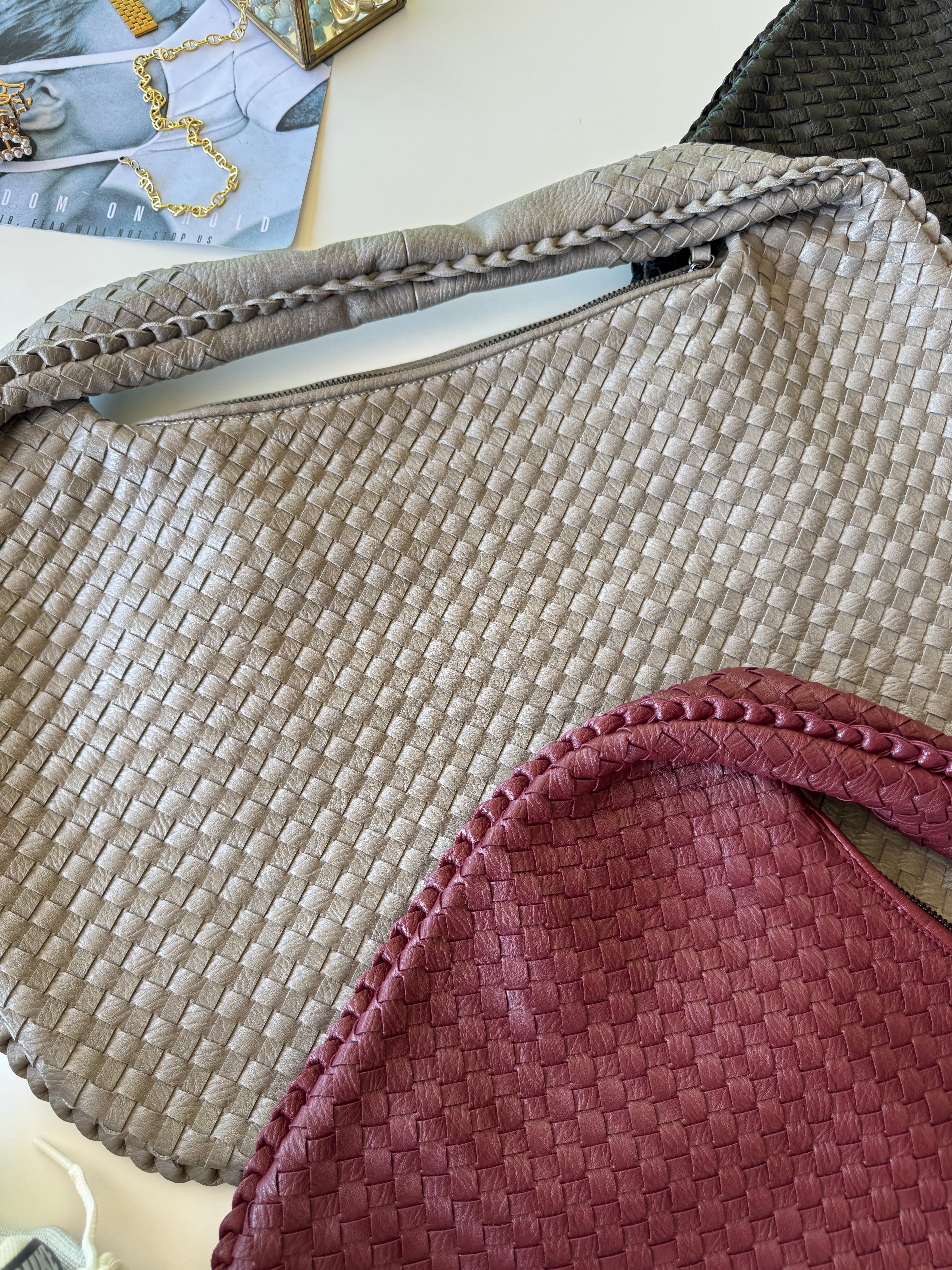 Bolsa dupe bottega beneta